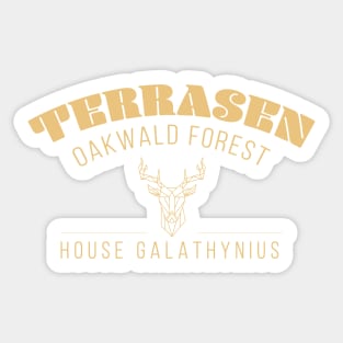 Throne of Glass - Terrasen Sticker